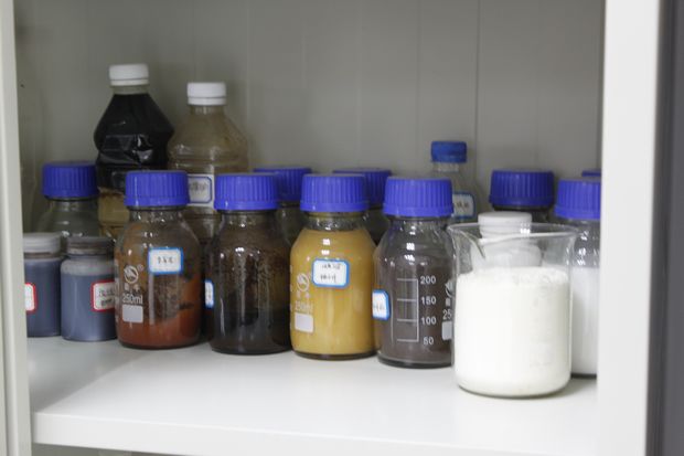 蒸发器生产物料样品